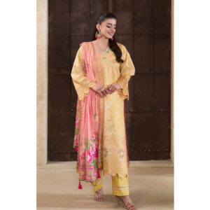 APPLIQUEKARI 3 Piece Unstitched Embroidered-05