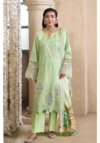 APPLIQUEKARI 3 Piece Unstitched Embroidered-10