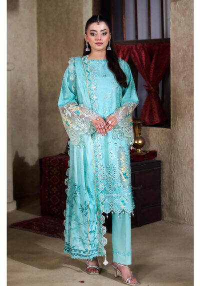 APPLIQUEKARI 3 Piece Unstitched Embroidered-01