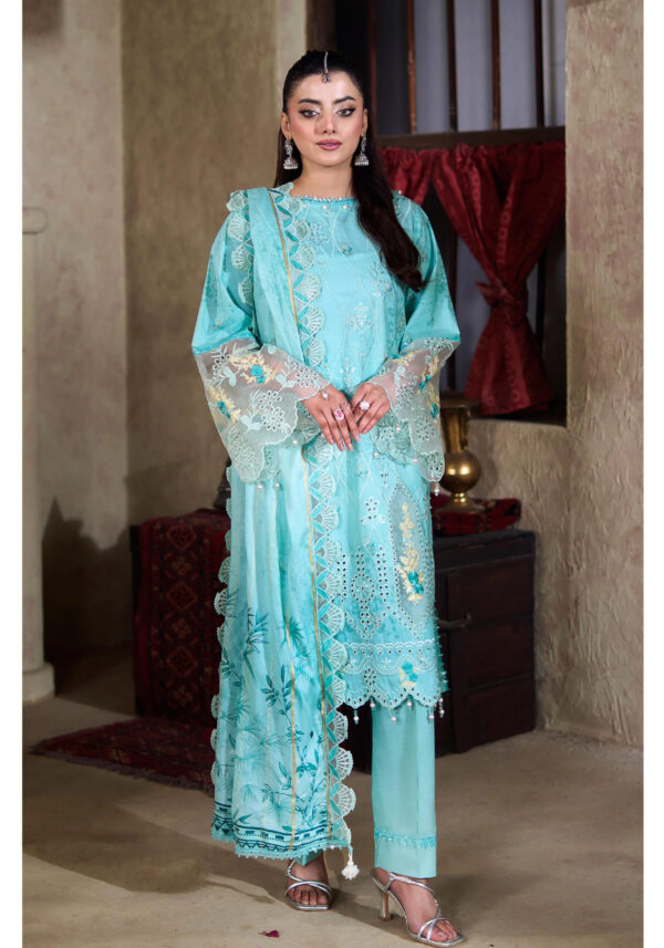 APPLIQUEKARI 3 Piece Unstitched Embroidered-01