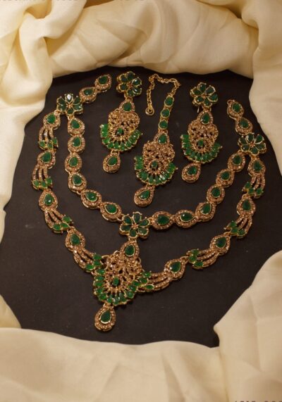 New Double Layer Set – Trendy Multi-Color Jewelry Collection