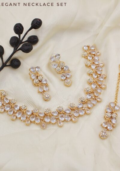 Royal Look Necklace Set – Elegant Multi-Color Jewelry