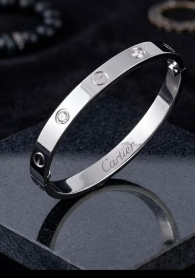 Cartier Stone Bangle – Premium Stainless Steel Elegant Bracelet for Women