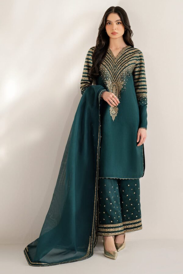 Embroidered Unstitched Suit – Jazmin