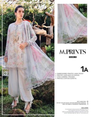 Chikankari Lawn Suit – MARIA.B