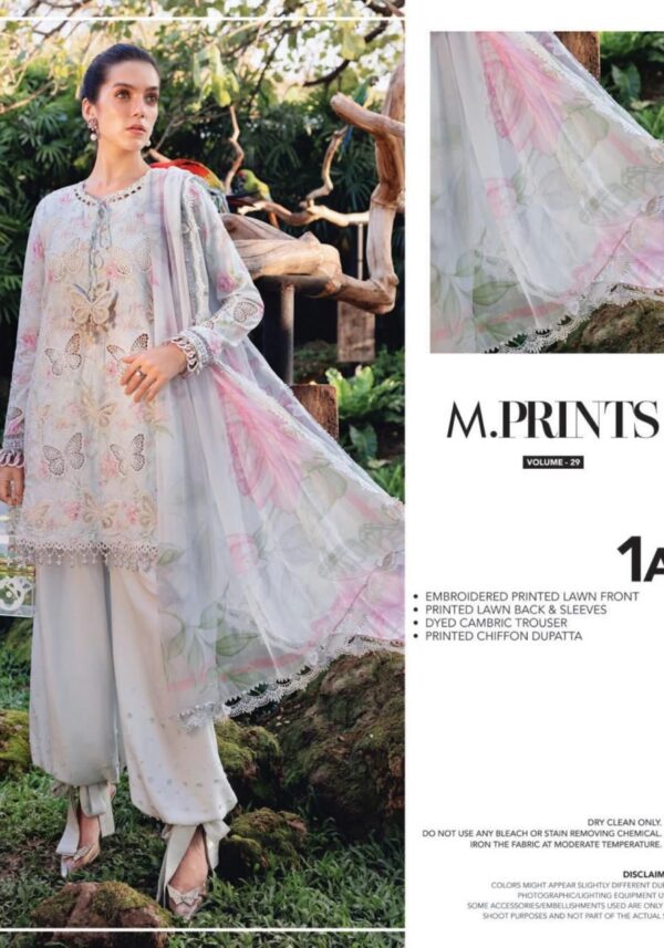 Chikankari Lawn Suit – MARIA.B