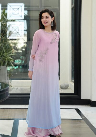 Chiffon Unstitched Suit – LULUSAR