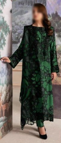 Premium Lawn 3-Piece Suit – RAMSHA