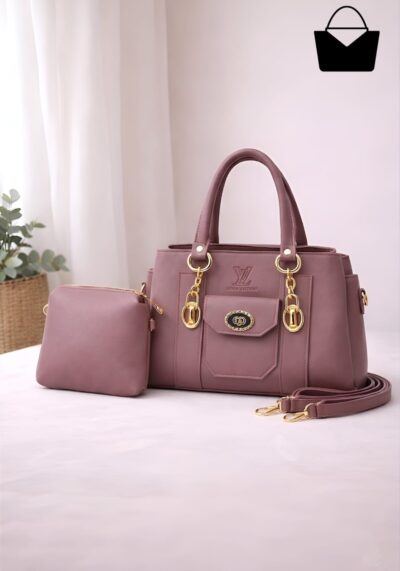 Stylish Ladies Handbag with Pouch – Smart & Practical