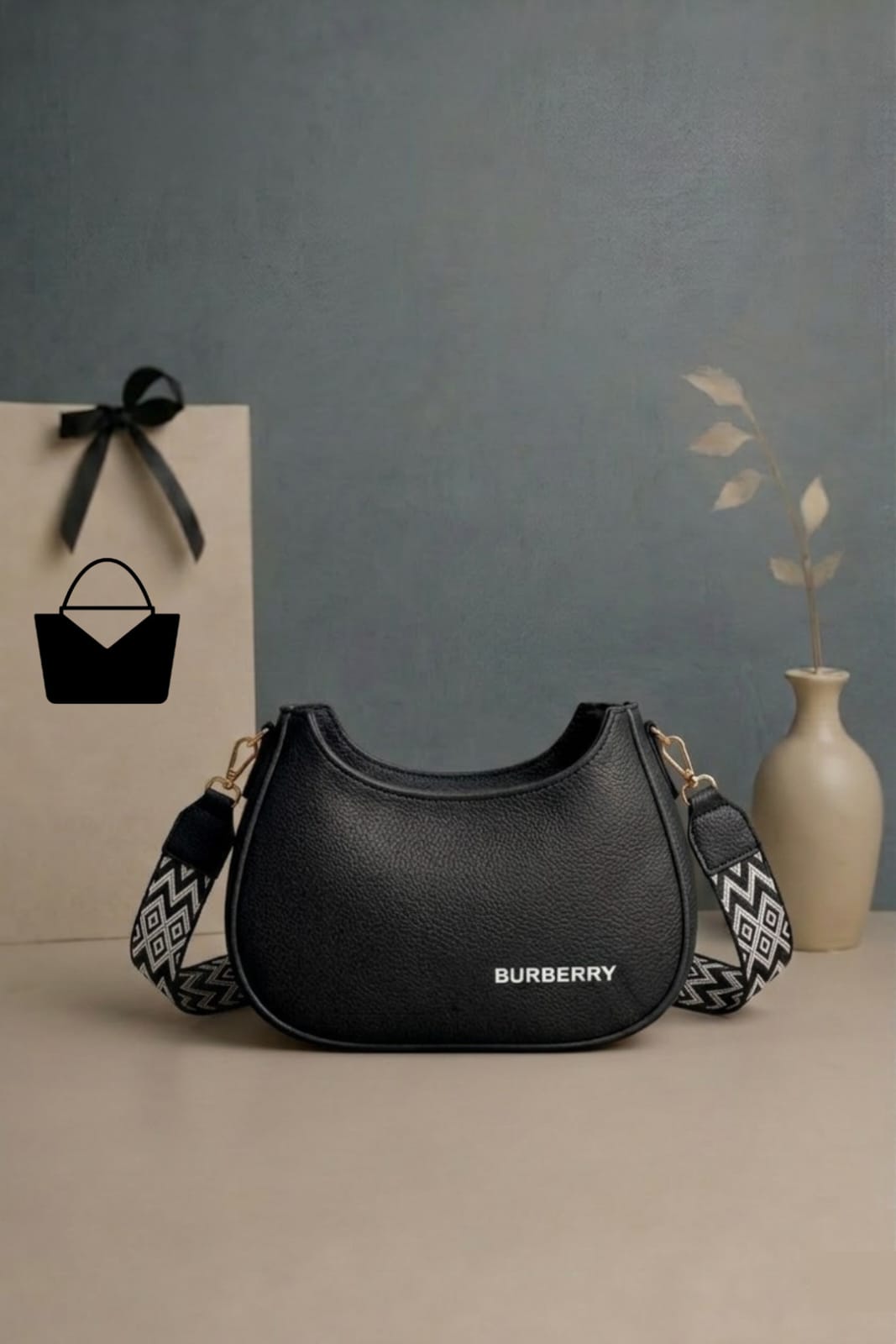 Premium Moon-Style Crossbody Bag – Trendy Adjustable Sling for Women