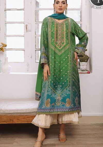 Farah Talib Aziz Chunri Digital Lawn 3 Piece Suit