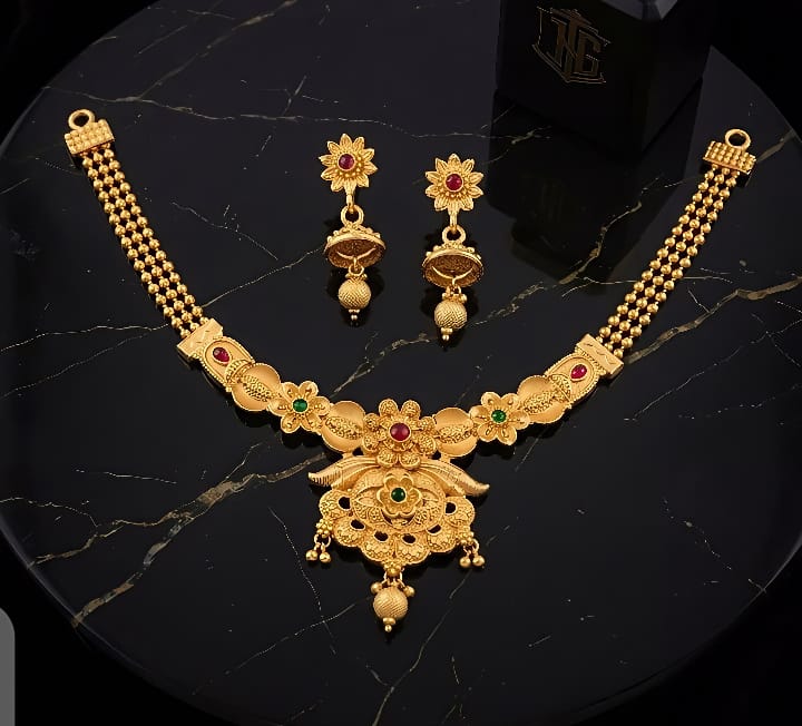 Rajwadi Necklace New Arrival | Traditional Bridal Jewelry