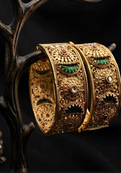 Elegant Rajwadi Bangles  Traditional Royal Design