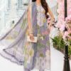BAROOQUE Premium Lawn Suit  Unstitched 3 Piece with Chiffon Dupatta