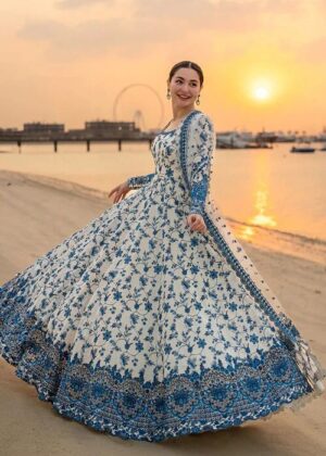 Faiza Saqlain Lawn Eid Collection 2026  Premium Embroidered Suit