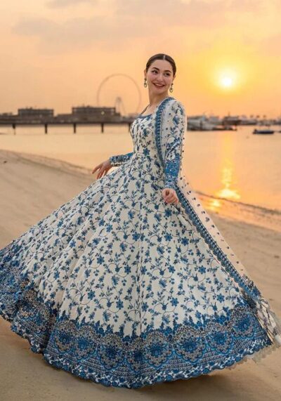 Faiza Saqlain Lawn Eid Collection 2026  Premium Embroidered Suit