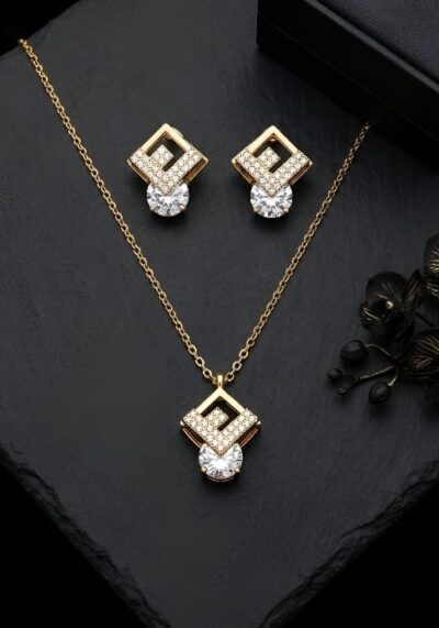 Orlina Charm Locket Set  Elegant Everyday Jewelry