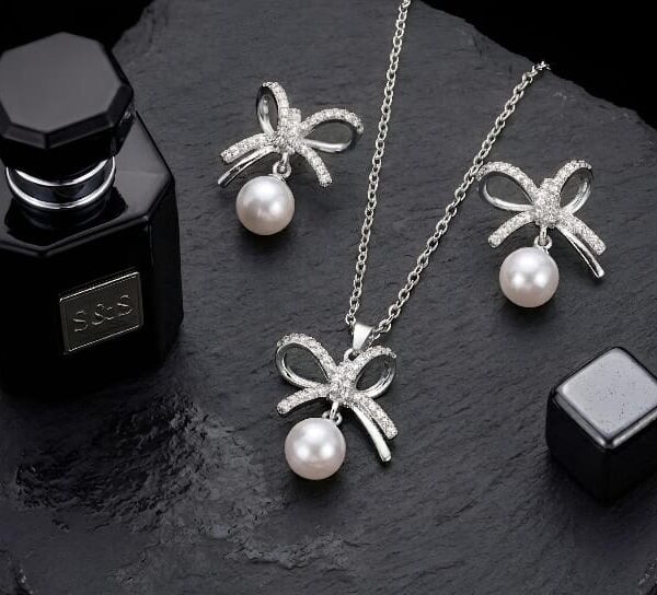 Elara Duo Locket Set  Elegant Classy Jewelry