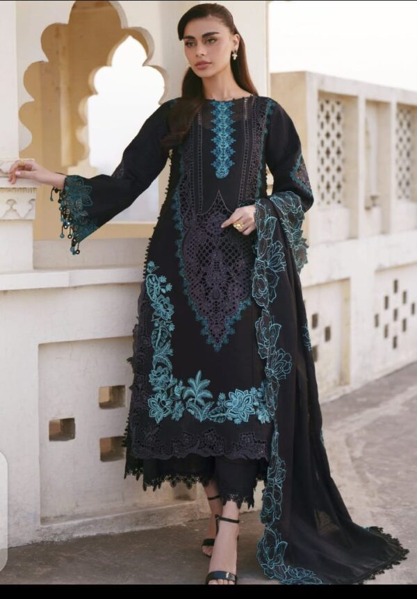 Master Replica Lawn Cotton Suit with Chiffon Dupatta