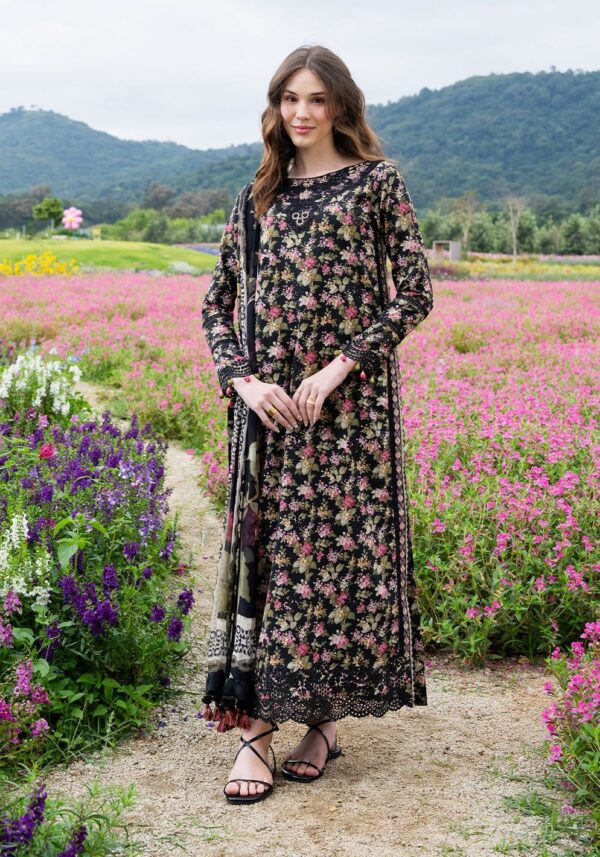 Lawn Collection 2026  Premium Embroidered 3PC Suit (Ready to Wear Dupatta)
