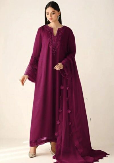 Baroque Luxury Chiffon Hand Embellished Festive Collection 2025/26