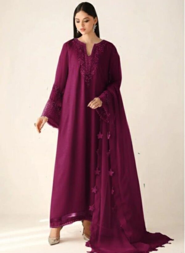 Baroque Luxury Chiffon Hand Embellished Festive Collection 2025/26