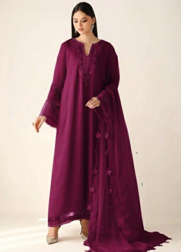 Baroque Luxury Chiffon Hand Embellished Festive Collection 2025/26