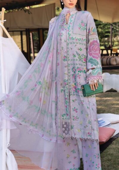 NEW CATALOG 2026 – Most Hit Design  Printed Lawn Embroidered Suit with Chiffon Dupatta