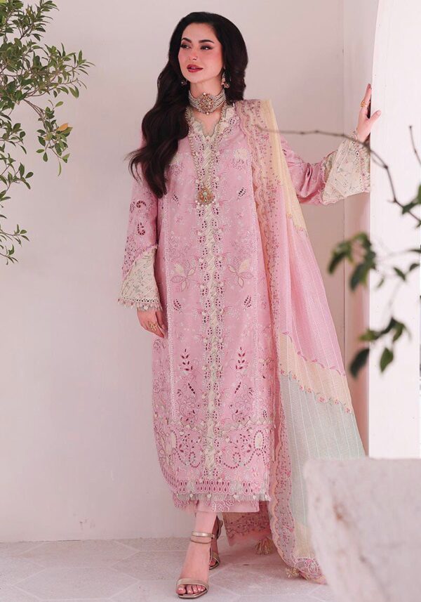 Qalamkar Luxury Lawn Collection  Elegant Embroidery with Timeless Style