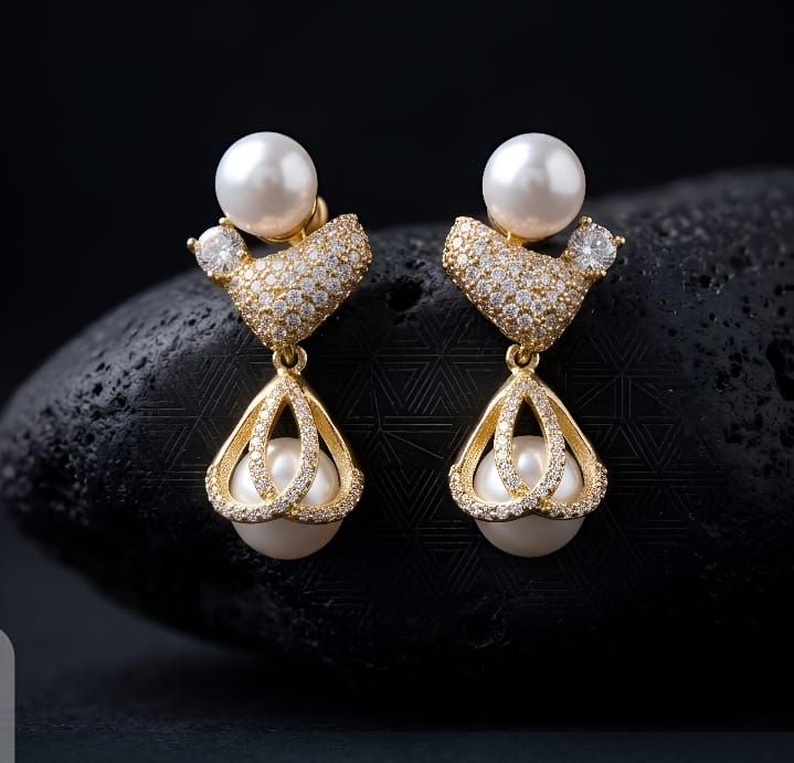 Rivaya Elegant Earrings Timeless Elegance in Every Sparkle