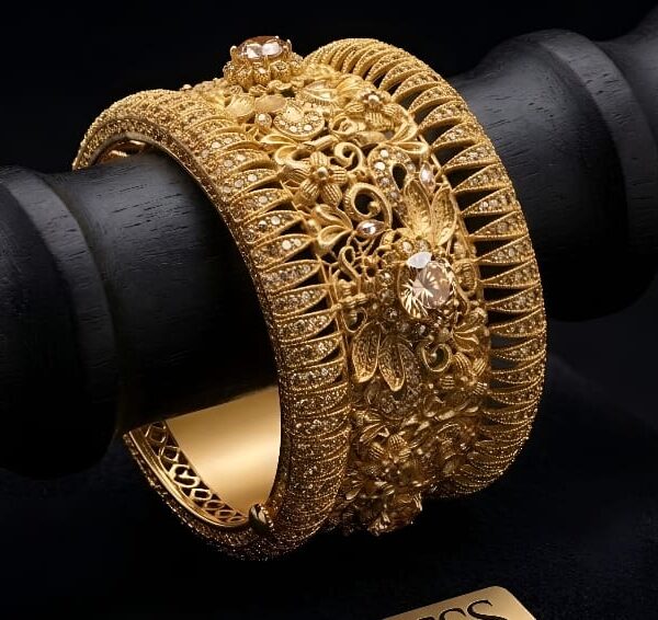 Manjoos Rajwadi Style Openable Bangles  Royal Traditional Elegance