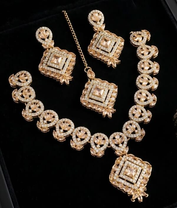 Premium Casting Necklace Set  Elegant Fashion Jewelry for Women
