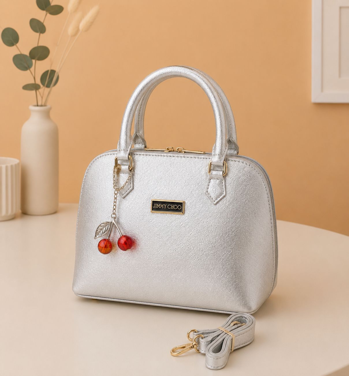Cherry Keychain Bag Stylish, Spacious & Perfect for Everyday Use - Image 6