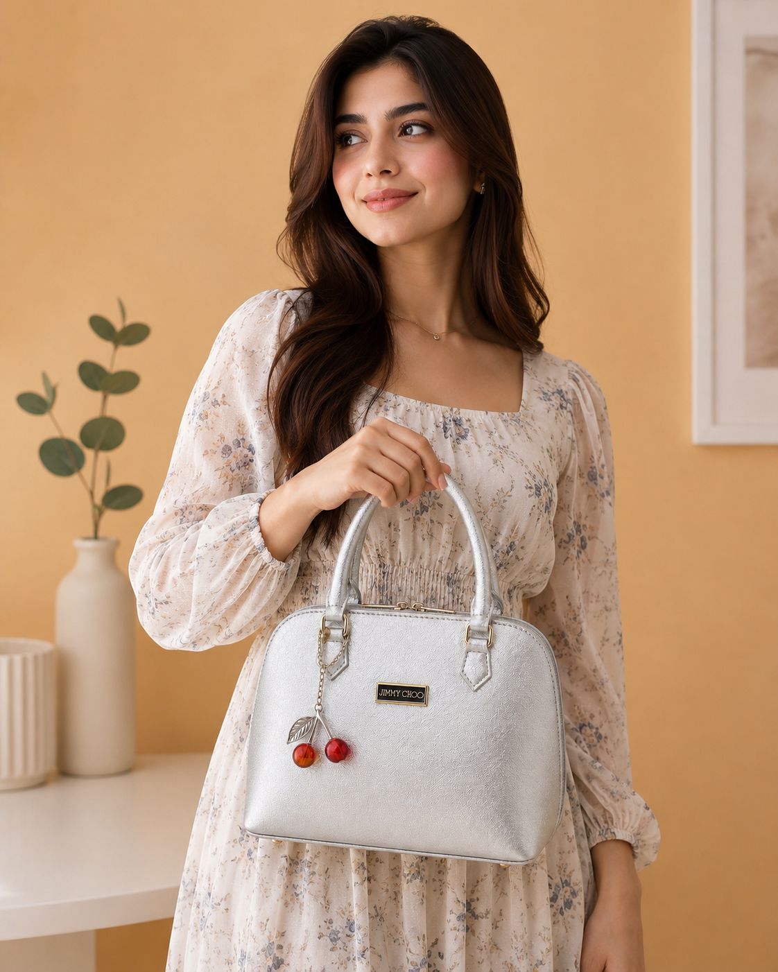 Cherry Keychain Bag Stylish, Spacious & Perfect for Everyday Use