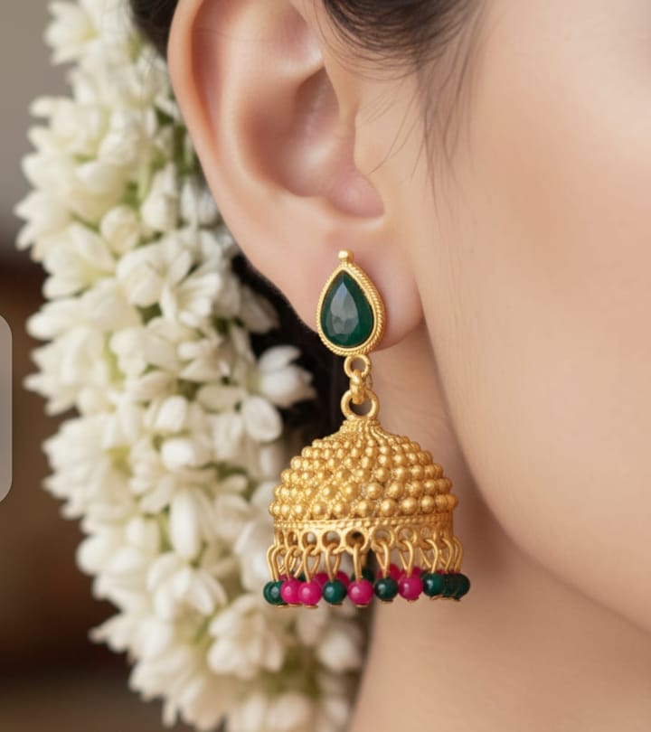 Indian-Style Jhumki Collection Timeless Ethnic Elegance