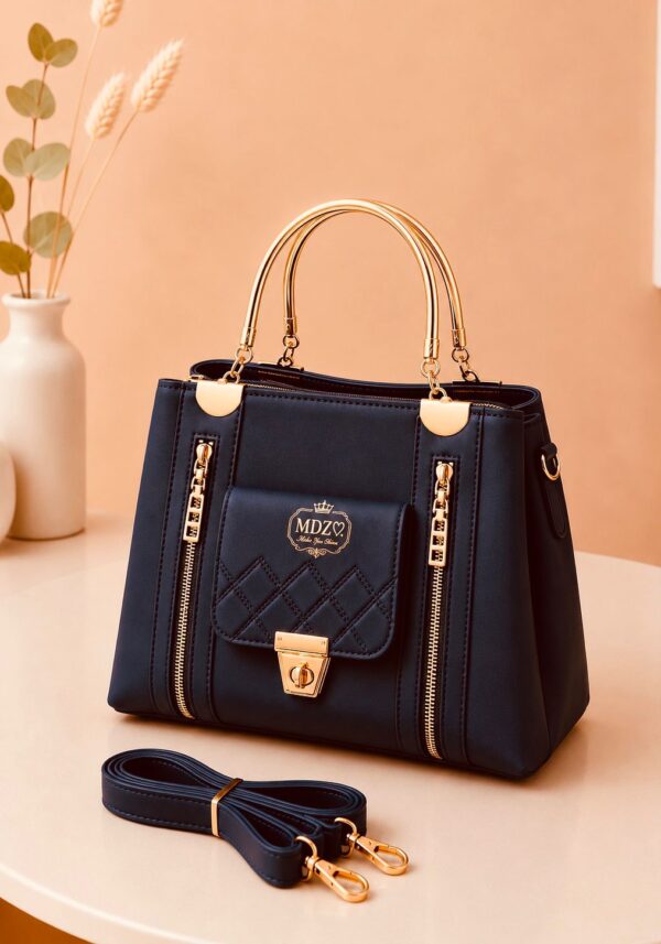 NEW ARRIVAL  Ladies Stylish Steel Handle Handbag