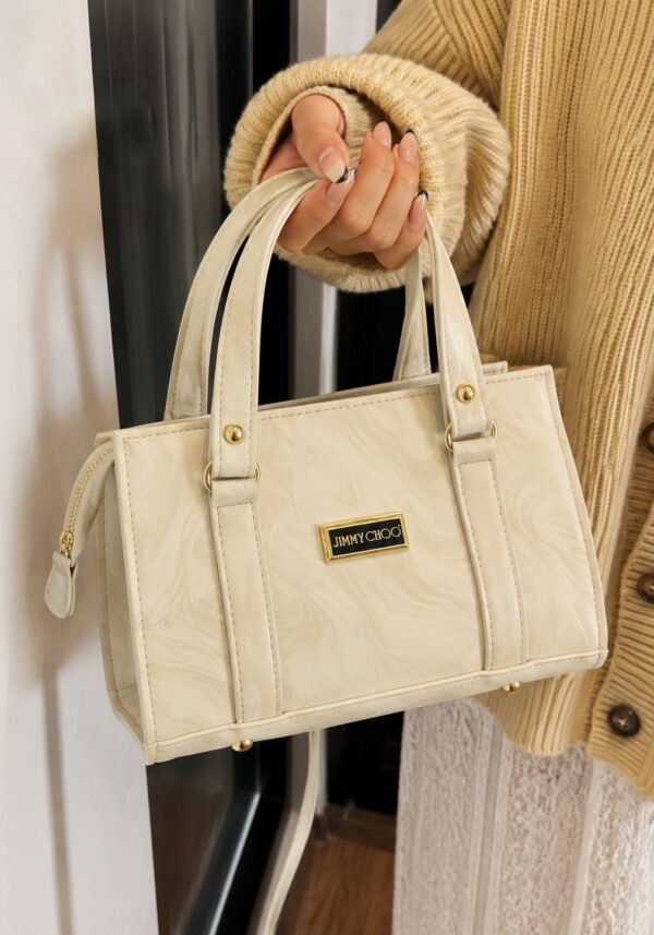 Jimmy Choo Women's Handbag  Premium Cloud Leather Office Bag | Stylish Shoulder Bag with Long Strap