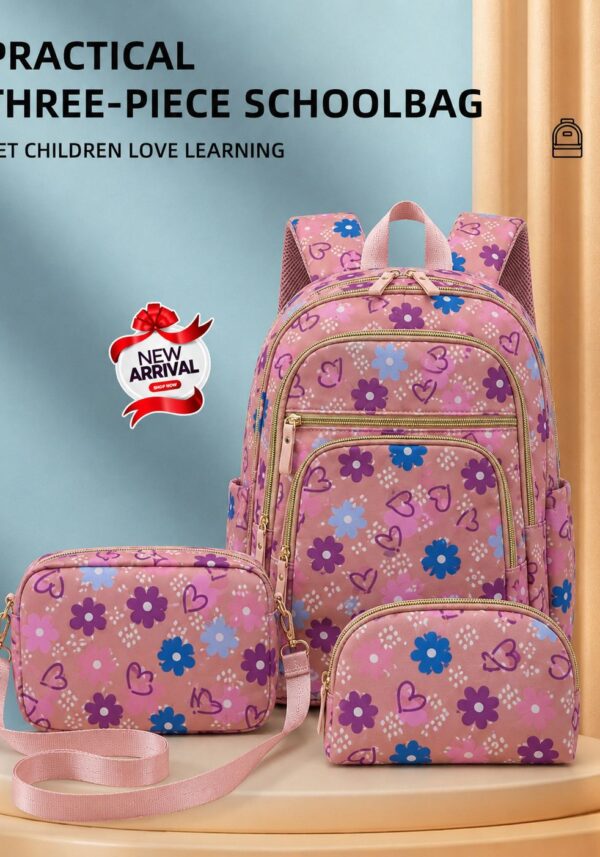 Imported Collection  3 In 1 High Quality Backpack for Girls