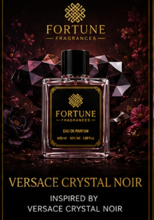 FORTUNE FRAGRANCES  VERSACE CRYSTAL NOIR Inspired by Versace Crystal Noir