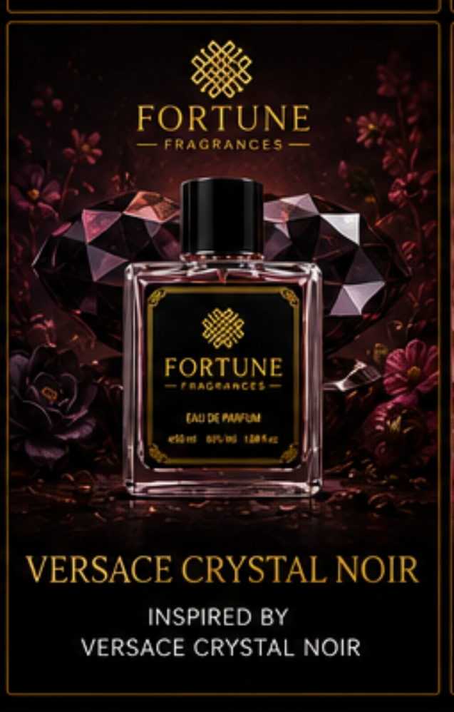 FORTUNE FRAGRANCES VERSACE CRYSTAL NOIR Inspired by Versace Crystal Noir