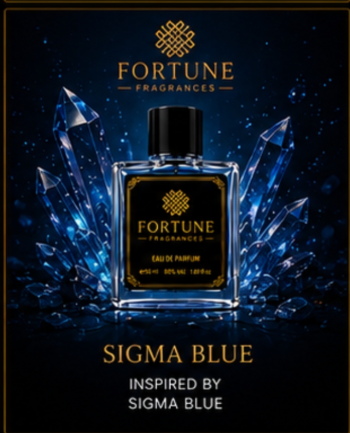 FORTUNE FRAGRANCES SIGMA BLUE | Premium Long-Lasting Perfume for Men