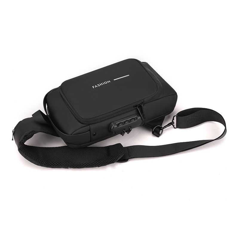 Most Demanding Article New Fashion Style Casual Waterproof Oxford Chest Cross Body Bag for Men - Image 26