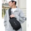 Most Demanding Article   New Fashion Style Casual Waterproof Oxford Chest Cross Body Bag for Men