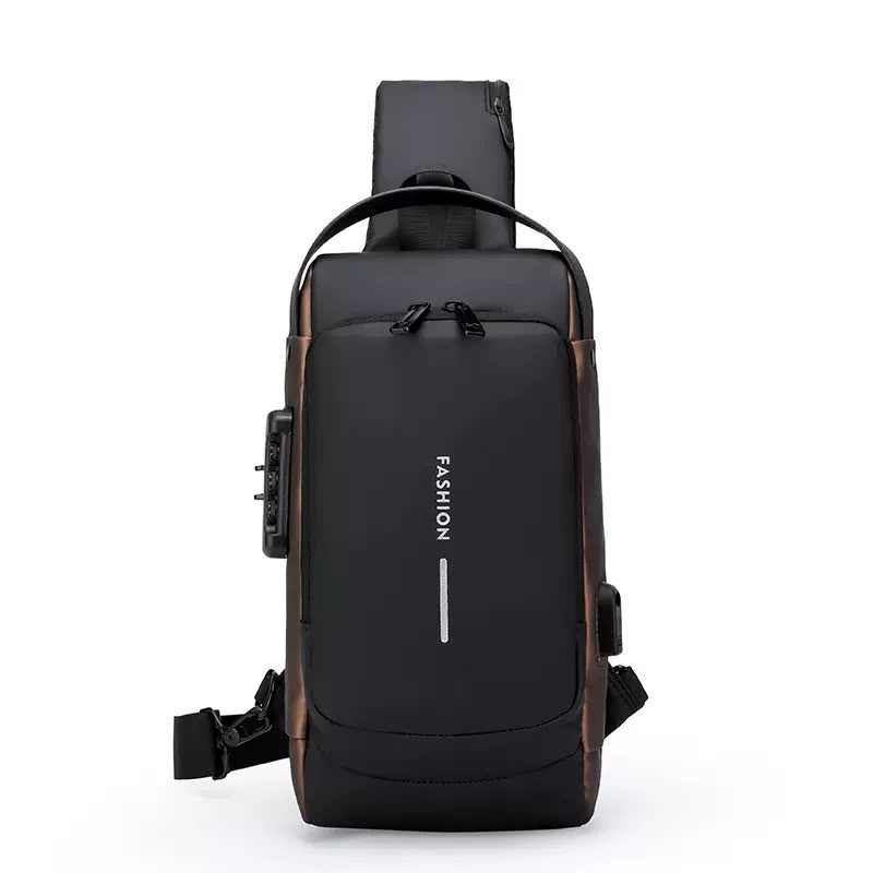 Most Demanding Article New Fashion Style Casual Waterproof Oxford Chest Cross Body Bag for Men - Image 15