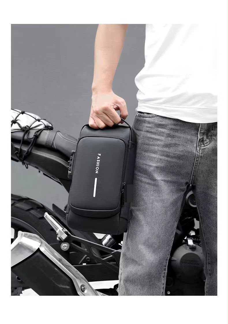 Most Demanding Article New Fashion Style Casual Waterproof Oxford Chest Cross Body Bag for Men - Image 16