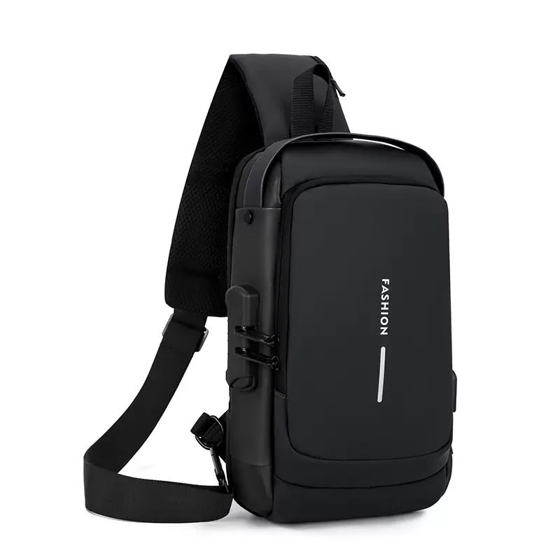 Most Demanding Article New Fashion Style Casual Waterproof Oxford Chest Cross Body Bag for Men - Image 7