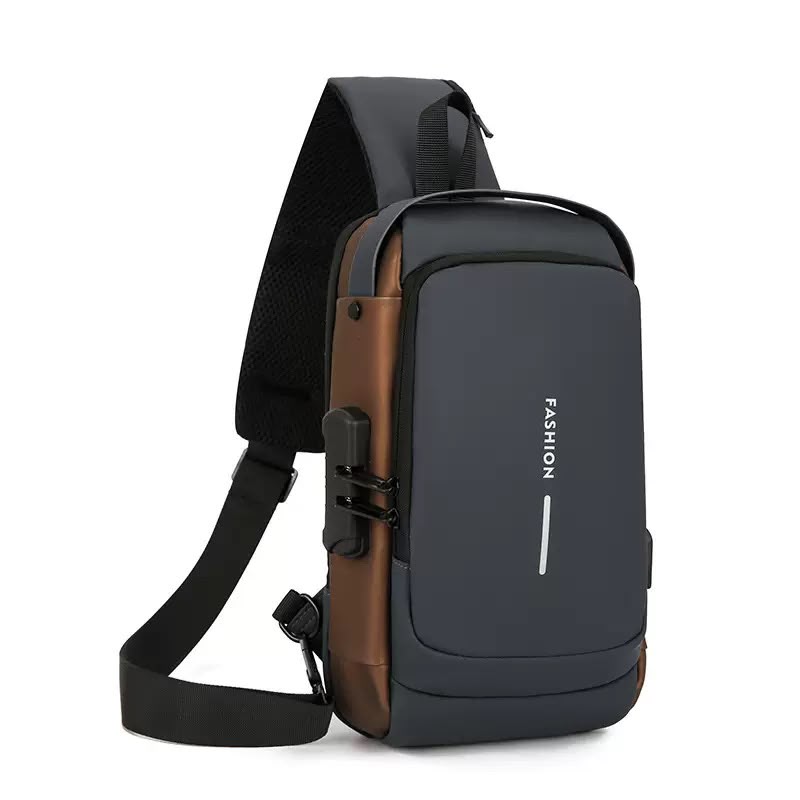 Most Demanding Article New Fashion Style Casual Waterproof Oxford Chest Cross Body Bag for Men - Image 6