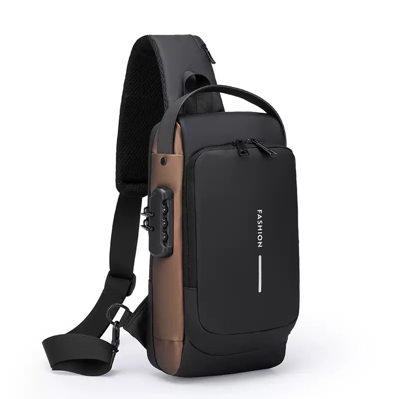 Most Demanding Article New Fashion Style Casual Waterproof Oxford Chest Cross Body Bag for Men - Image 3