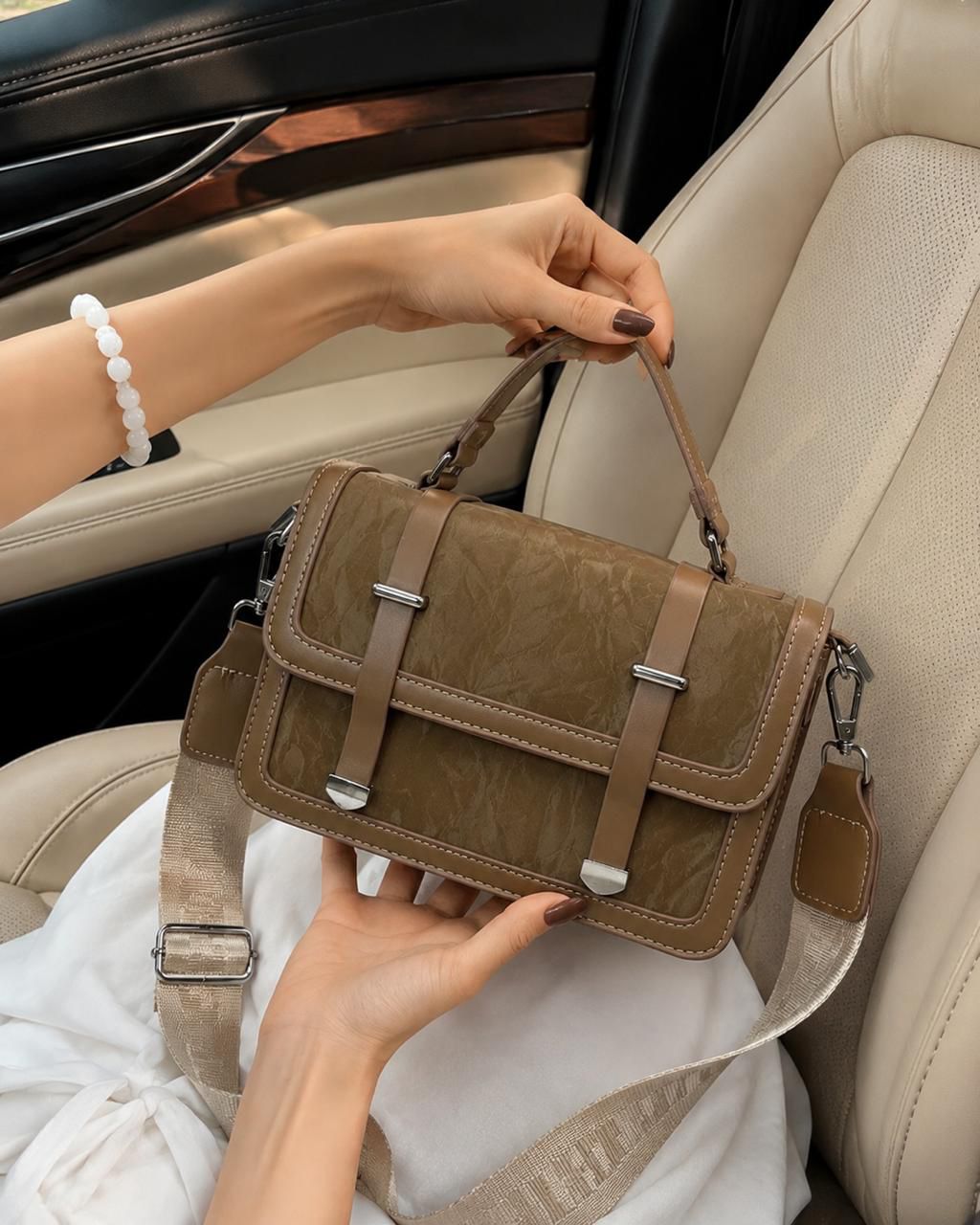 Premium Collection at BFirst Imported Cross Body Bag for Girls - Image 8