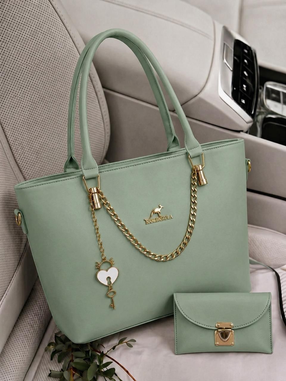 2-Piece Kengro Branded Hand Bags for Girls A+ Premium Quality - Image 6
